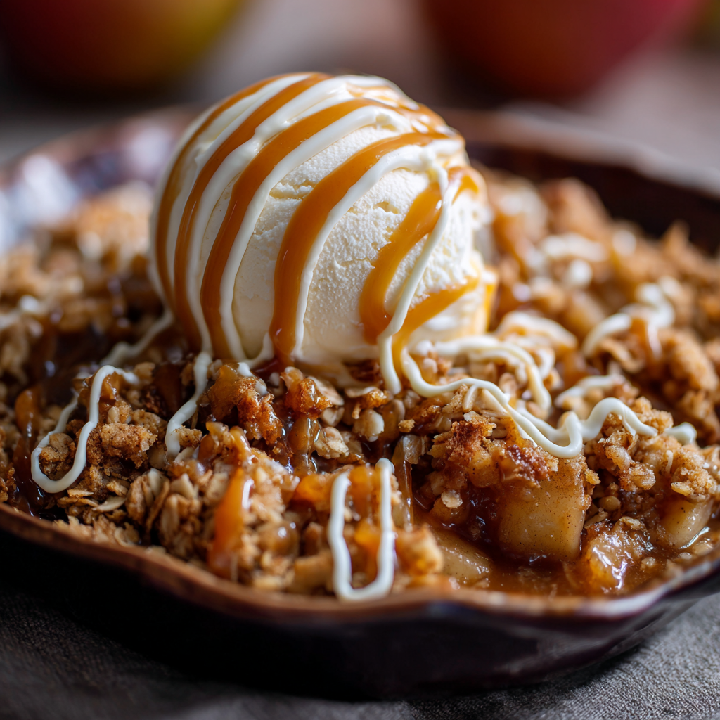 Magical Caramel Apple Crisp - A Cozy Autumn Delight image 2